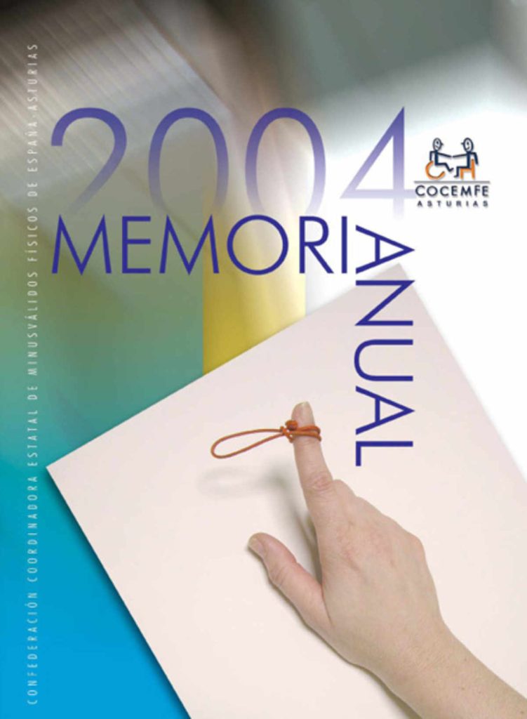 Portada memoria 2004