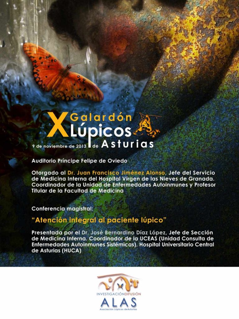 cartel galardón lúpicos de Asturias