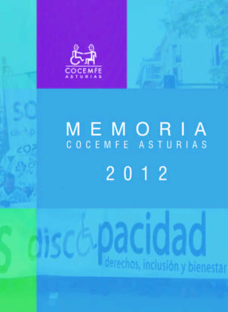 Portada de la Memoria