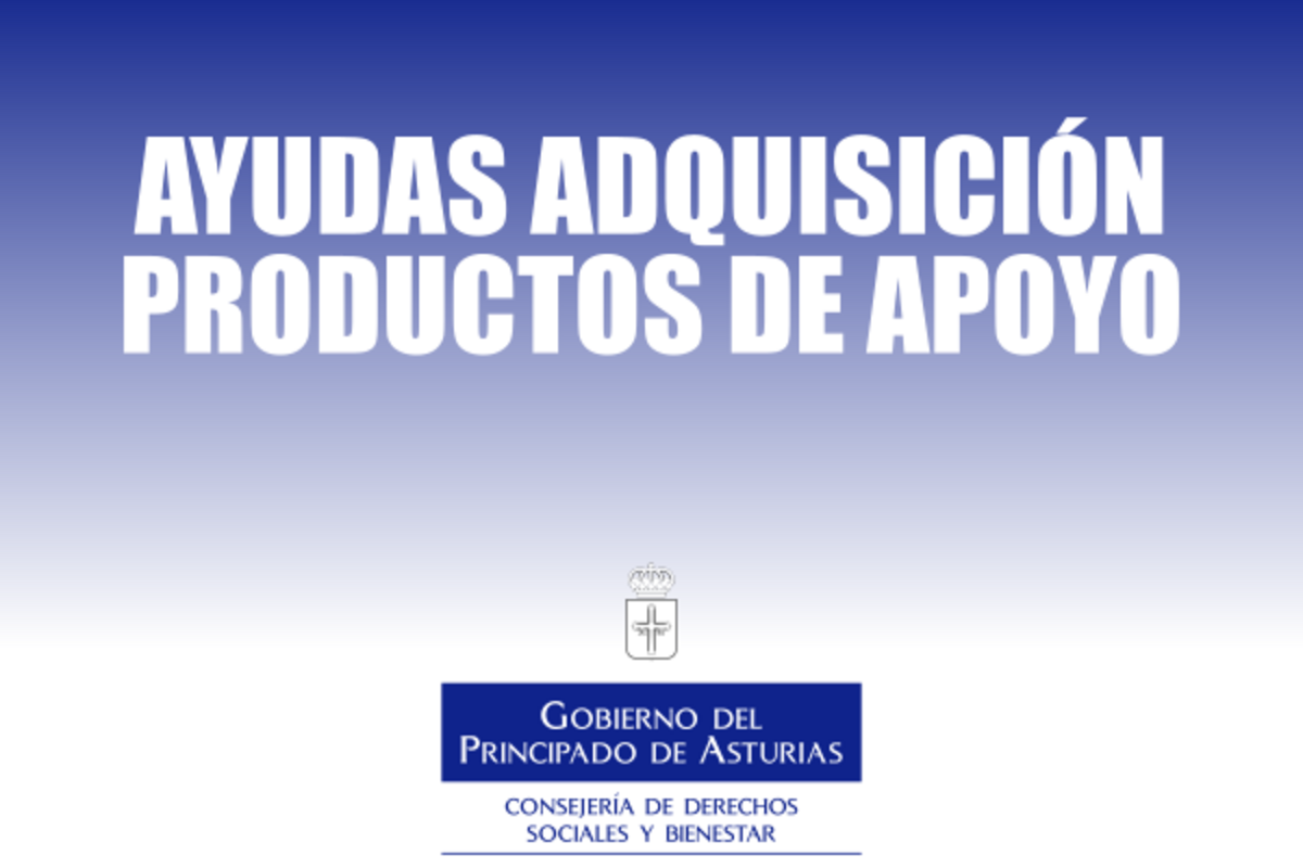 Ayudas productos de apoyo