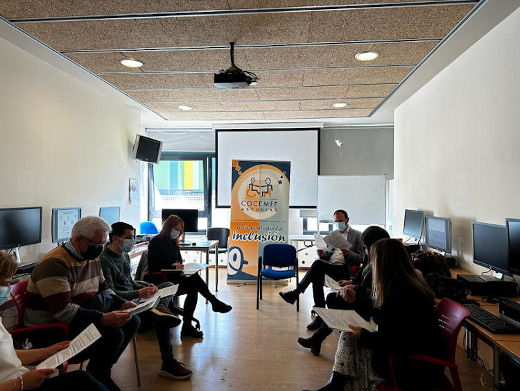 Visita de Izquierda Unida