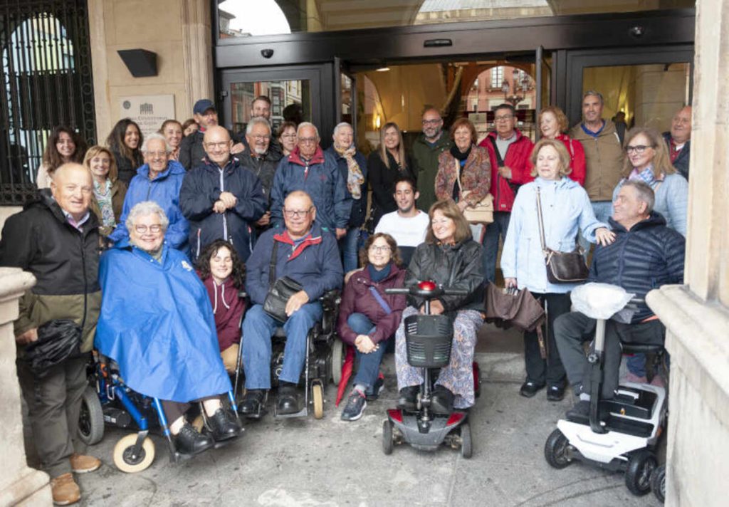 Participantes del acto