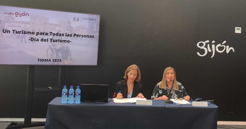 COCEMFE Asturias participa en el Día del Turismo en la FIDMA