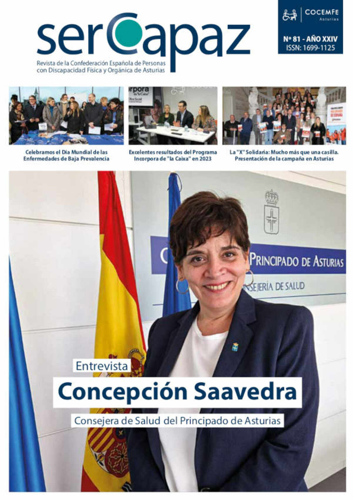 Portada de la revista 81