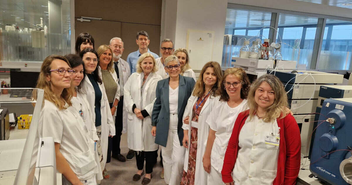 Personal del Laboratorio de cribado del HUCA