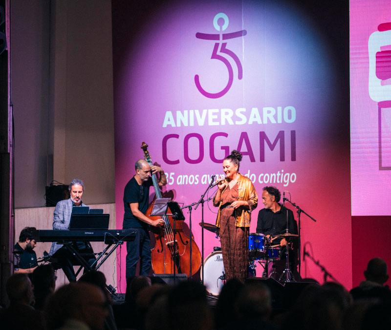 Otra actuaci&oacute;n para el 35 aniversario de COGAMI esta vez musical